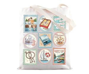 MYSOMY Sac fourre-tout Romance Reader Summer at Barry's Bay Gifts Sam & Percy Sac à bandoulière