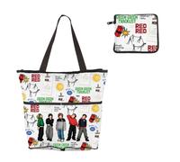 MYSOMY Sac pliable pour fans d'idole coréenne | Sac pliable Coréen Idol - Cadeau inspiré de l'album de groupe coréen - Sac fourre-tout pour amateur de musique coréenne