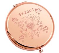 MYSOMY SKZ K-Pop Miroir Compact de Maquillage K-Pop pour garçon pour Les Fans (SKZ00 Mirror)