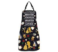 MYSOMY Tablier inspiré du film de beauté Belle Rose Princesse Belle Cadeau pour amoureux Cadeau de conte de fées Marchandises de film de beauté, Tablier de beauté, taille unique