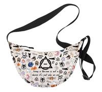 MYSOMY Therianthropy Sac à bandoulière Therianthrope Cadeau Therianthrope Sac à bandoulière Therianthropy Wolf Cadeaux Symbole Thérianthropie Cadeaux, Just Who We Are Uk3, 111