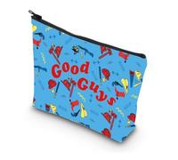 MYSOMY Trousse de maquillage Chucky Horrible Movie Good Guys avec fermeture éclair pour les fans de Chucky, Sac Good Guys, Morden