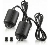 Mysora Lot de 2 solénoïdes de valve d'irrigation 24 VAC compatibles avec Irritrol