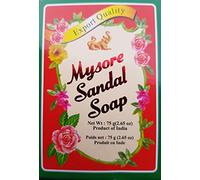 Mysore Lot de 3 savons à sandal 75 g