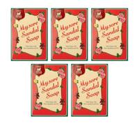 Mysore Lot de 5 savons au bois de santal 75 g