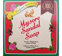 Mysore Sandalwood Soap 150g Large (Pack of 2) by Spicy World