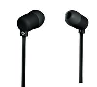 Meliconi MySound Speak FLUO - Écouteurs avec micro - intra-auriculaire - filaire - jack 3,5mm - noir Noir G