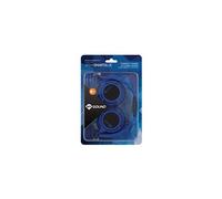 MySound Speak SMART FLUO - Ecouteurs avec micro - circum-aural - filaire - jack 3,5mm - bleu