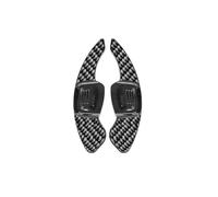 MYSSJS Palettes Changement Vitesse Voiture Extension Palette Changement Vitesse Pour Volant Voiture, Pour Golf MK8 Polo Jetta Atlas Teramont(Black)