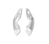 MYSSJS Palettes Changement Vitesse Voiture Palettes Changement Vitesse Extensibles Aluminium Volant Voiture Pour Lexus RC IS NX RC350 RC200t NX200t NX300h XC10 2015-2021, 2 Pièces(Argent)