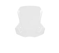 MYSSJS Pare-Brise Et DéFlecteurs pour Moto pour Suzuki Vstrom V-Strom DL 650 2017-2023 2020 DL650 Pare-Brise Moto déflecteur Protecteur Pare-Brise écran DéFlecteur Bulle Moto(Transparent)