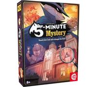 Game Factory 646284 5 Minutes mystère, Recherche coopérative à Temps, Jeu de société à partir de 8 Ans, Casse Le Code et Snap The Thief, Multicolore