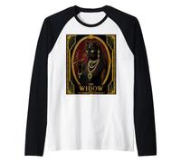 Mystère de Meurtre Art Déco La Veuve et Le Chat Noir Manche Raglan