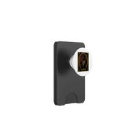 Mystère de Meurtre Art Déco La Veuve et Le Chat Noir PopSockets PopWallet pour MagSafe