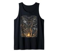 Mystère Forest Creatures Bigfoot Mothman Legends Débardeur