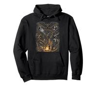 Mystère Forest Creatures Bigfoot Mothman Legends Sweat à Capuche