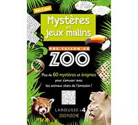 Mysteres et Jeux Malins une Saison au Zoo- Cahier de vacances