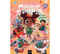 Mystères et sortilèges - À vos pinceaux ! - Natacha Godeau - Hatier Jeunesse - Poche - Bande dessinée jeunesse