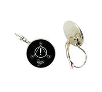 Mystères of Music Band Panic At The Disco Series Art Picture Glass Cabochon Fashion Charm Handmade Boucles d'oreilles, nan