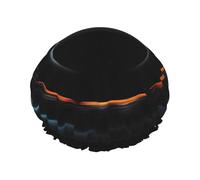 Mystérieux Bonnet de douche double couche imperméable à trous noirs pour femme, chapeau de bain réutilisable avec bande élastique, garde les cheveux au sec pour la douche et les soins de la peau