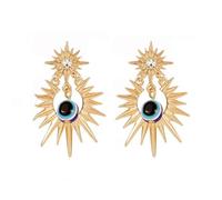 Mystérieux diamant Sunburst boucles d'oreilles rassemblements dates dîners cadeaux pour les femmes