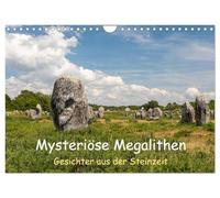 Mystérieux mégalithes, Version française (Calendrier mural 2026 DIN A4 portrait), Calendrier CALVENDO mensuel