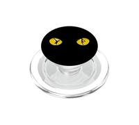 Mystérieux Yeux de Chat Jaunes, Breakdance acrobatique PopSockets PopGrip pour MagSafe