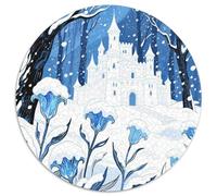 Mysterious Ancient Castle Puzzle 1000 Pieces Cadeau Unique Magical Forest Jeu Éducatif Challenge Toy À De Qualité Supérieure Peinture Art Pour Adultes Et Enfants À Partir De 12 Ans 1000pcs (67.5x67.5c