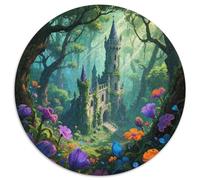 Mysterious Ancient Castle Puzzle 1000 Pièces Educa Jouet En Bois Divertissement Créatif Décoration Intérieure Magical Forest Jeu Éducatif Challenge Toy Adultes & Enfants Des 14 Ans 1000pcs (67.5x67.5c