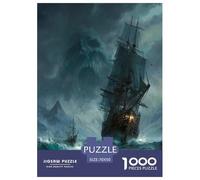 Mysterious and Fantastical Pirates Puzzle 1000 Pièces Educa Jouet en Bois Cadeau Unique Décoration Intérieure Jeu Éducatif Challenge Toy pour Adultes Et Enfants À Partir De 12 Ans 70x50cm/1000pcs