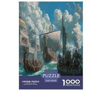 Mysterious and Fantastical Pirates Puzzle 1000 Pièces Educa Jouet en Bois Divertissement Créatif Décoration Intérieure Jeu Éducatif Challenge Toy Adultes Et Enfants À Partir De 14 Ans 70x50cm/1000pcs