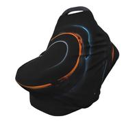 Mystérious Cosmic Housse de chaise de poussette polyvalente avec trous noirs et entièrement imprimés, spécialement conçue pour votre bébé