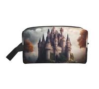 Mysterious Fantasy Fairy Tale Castle02 Organiseur de voyage Trousse de toilette Trousse de toilette Trousse de toilette Trousse de toilette pour homme femme pour voyage, gym quotidien