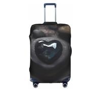 Mysterious Love Stone Housse de valise avec impression de personnalité tendance Convient pour une utilisation professionnelle et extérieure, blanc, XL
