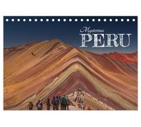 Mysterious Peru (Desk Calendar 2026 DIN A5 landscape), CALVENDO 12 Month DeskCalendar: Colors of the nature