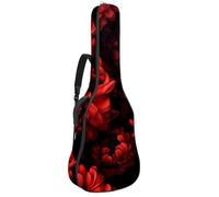 Mysterious Sac pour guitare acoustique avec bandoulière réglable et crochet arrière, convient pour guitares électriques, basses, guitares classiques, ukulélé, 89 cm, 104 cm, 106,7 cm, Mystérieuse