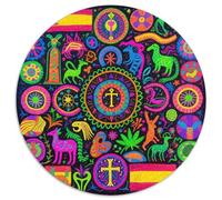 Mysterious Symbol Pattern Puzzle 1000 Pièces Educa Jouet En Bois Divertissement Créatif De L'art De La Décoration Totem Jeu Éducatif Challenge Toy Pour Adultes Et Enfants À Partir De 12 Ans 1000pcs (6