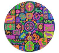 Mysterious Symbol Pattern Puzzle 1000 Pièces Educa Jouet en Bois Divertissement Créatif Décoration Intérieure Totem Jeu Éducatif Challenge Toy Adultes & Enfants des 14 Ans 1000pcs (67.5x67.5cm)
