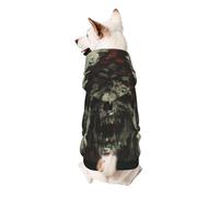 Mysterious Totem Sweat à capuche en polyester doux et respirant pour petits chiens, garçons et filles