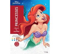 Mystery Colouring - Princesses: Reveal iconic Disney characters with colour by number