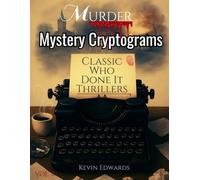 Mystery Cryptogram Puzzle Book Stories For Adults Vol 2: Classic Novella Who Done It Thrillers