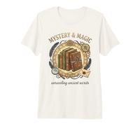 Mystery & Magic Unraveling Ancient Secrets pour Les Amateurs de Livres T-Shirt Haut de Gamme