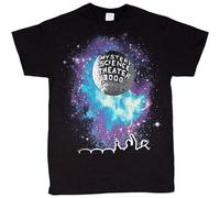 Mystery Science Theater 3000 Mst3K Rainbow Men's Cotton T-Shirt Black Shirt Top Tee L