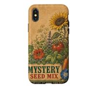 Mystery Seed Mix : plantez à Vos Risques et périls | Vintage Gardening Coque pour iPhone X/XS