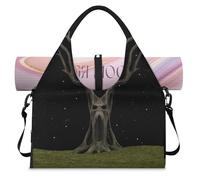 Mystery Trees Sac de sport pour femme et homme avec compartiment à chaussures pour yoga, gym, voyage, couleur, L, Organiseur de sac