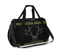 Mystery Trees Sac de voyage pour filles, garçons, femmes, hommes, arbres, week-end, sac à bandoulière pour voyage, sport, gym