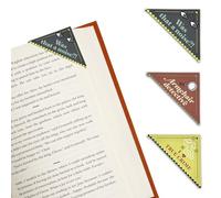 Mystery & True Crime Lovers Bookmark Corners: Set of 3 Unique Cardstock Bookmarks