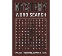 Mystery Word Search Puzzle Book: Word Searches with Easy to Read Print about Mystery, Unknown, Crime and More | 6x9 inches, 110 pages | 50+ Puzzles ... Gift for Vacations, Holidays and Free Time