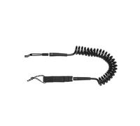 Mystic Wing Boardleash Waist Surf Leash Noir