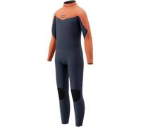 Mystic 2026 Junior Star Combinaison de plongée zippée dans Le Dos Bleu Marine/Orange 3/2 mm
